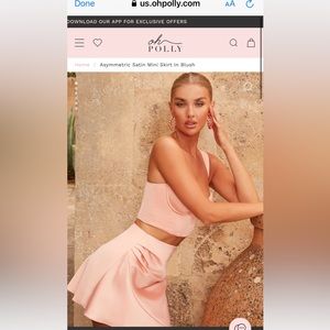 Oh polly skirt with tags on